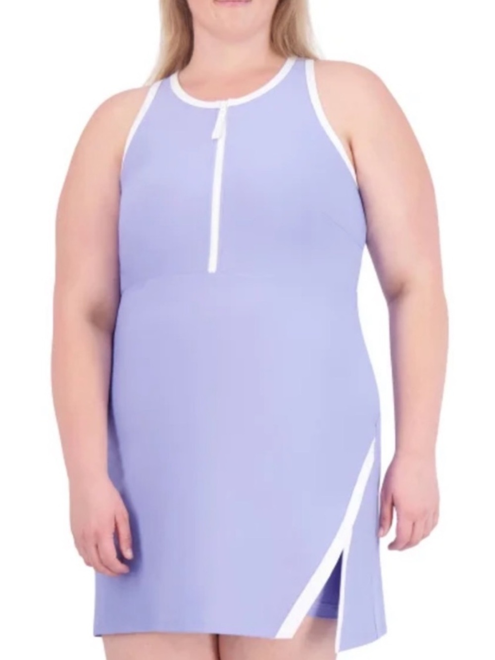 ☀️SAGE Collective Active Dress with Inner Shorts Periwinkle XL